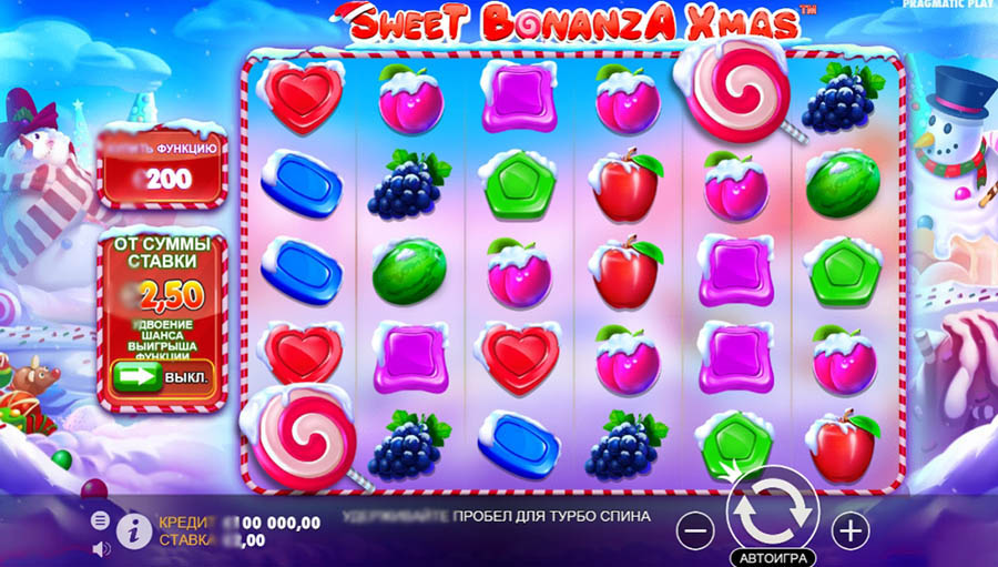Слот Sweet Bonanza Xmas (Pragmatic Play)