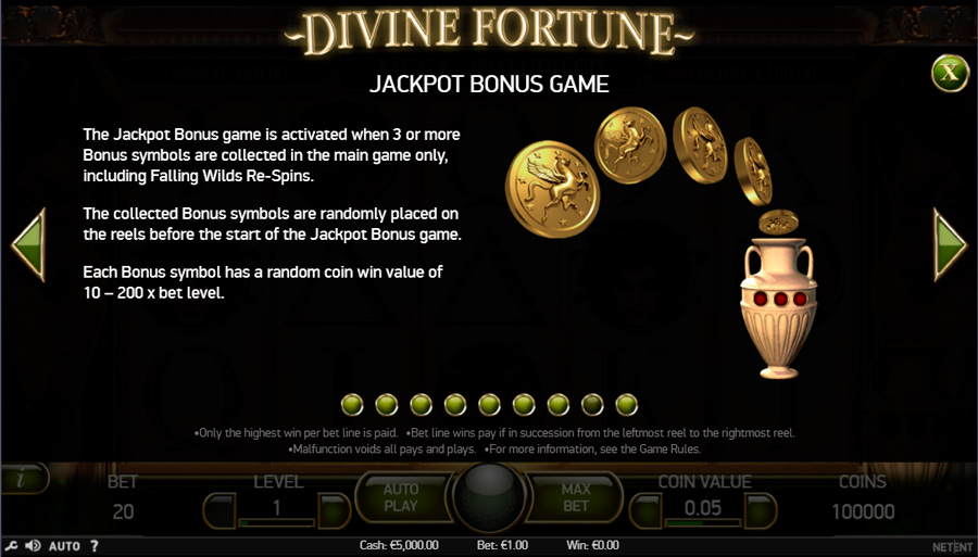 Игровой автомат Divine Fortune от NetEnt