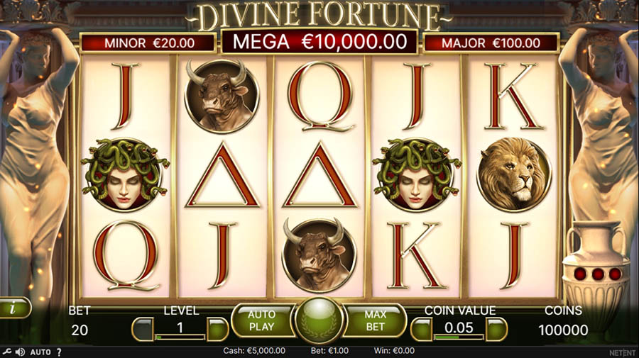 Divine Fortune от NetEnt