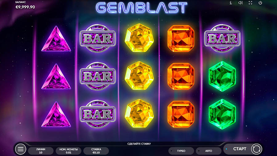 Слот Gem Blast от Endorphina